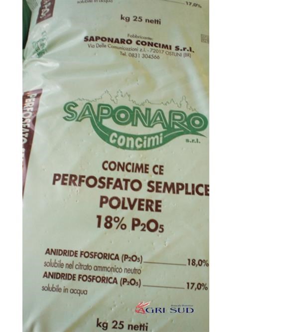 Perfosfato Sempl. Polvere 0.18.0 Kg. 25