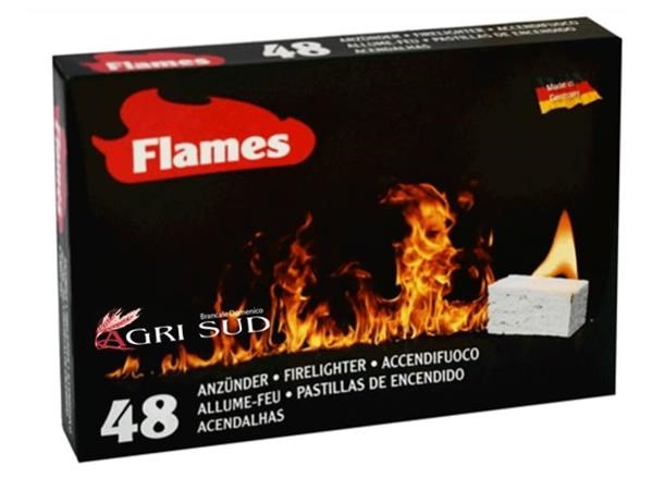 Accendifuoco Fiamma 48 cubetti