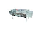 Gabbia Conigli 2 Fattrici Pieghevole cm 100x50x70h c/Nidi