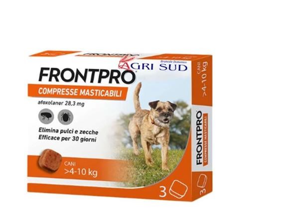 Front Pro Compr. Masticabili x Cani 4-10 Kg. - 3 pip.