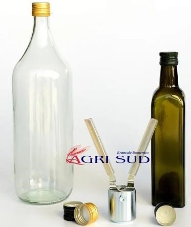 Sigillatrice Bi-Tappo x Tappi A Vite d.31,5 X h 24-18 mm