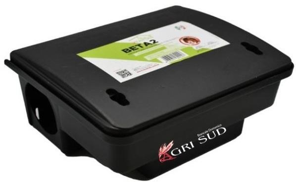 Stazione Contenitore Esche Topi BETA 2 cm 19x23