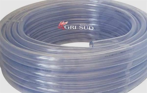 Tubo Pvc Antigelo mm. 18x24 Trasp. - Rot. Mt. 25